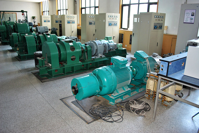 化隆某热电厂使用我厂的YKK高压电机提供动力